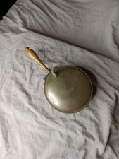 Sheffield Silver-Plated EPC 300 Horse on Hinged Lid. 6" Round VGC FREE SHIPPING