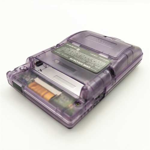 NEW Purple Retrofit Game Boy Color GBC Console With Highlight Back Light LCD - Picture 8 of 9