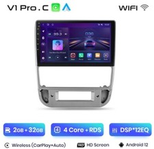 RADIO 2 DIN PER PEUGEOT 406 BLUETOOTH USB ANDROID WI-FI NAVIGATORE CARPLAY 