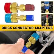 R1234yf to Quick R134a Coupler Adapter Fits Low Car A/C High Side Conversion Kit