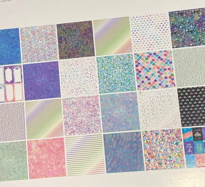 Almohadilla apilable de papel DCWV 12x12 RAZZLE DESLUMBRAMIENTO arco iris joyas brilla 30/48 páginas Foto 4 de 4