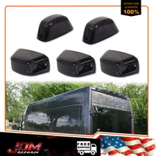 5X Smoke Rear Cab Roof Marker Running Light Kit For Ram ProMaster 1500 2500 3500