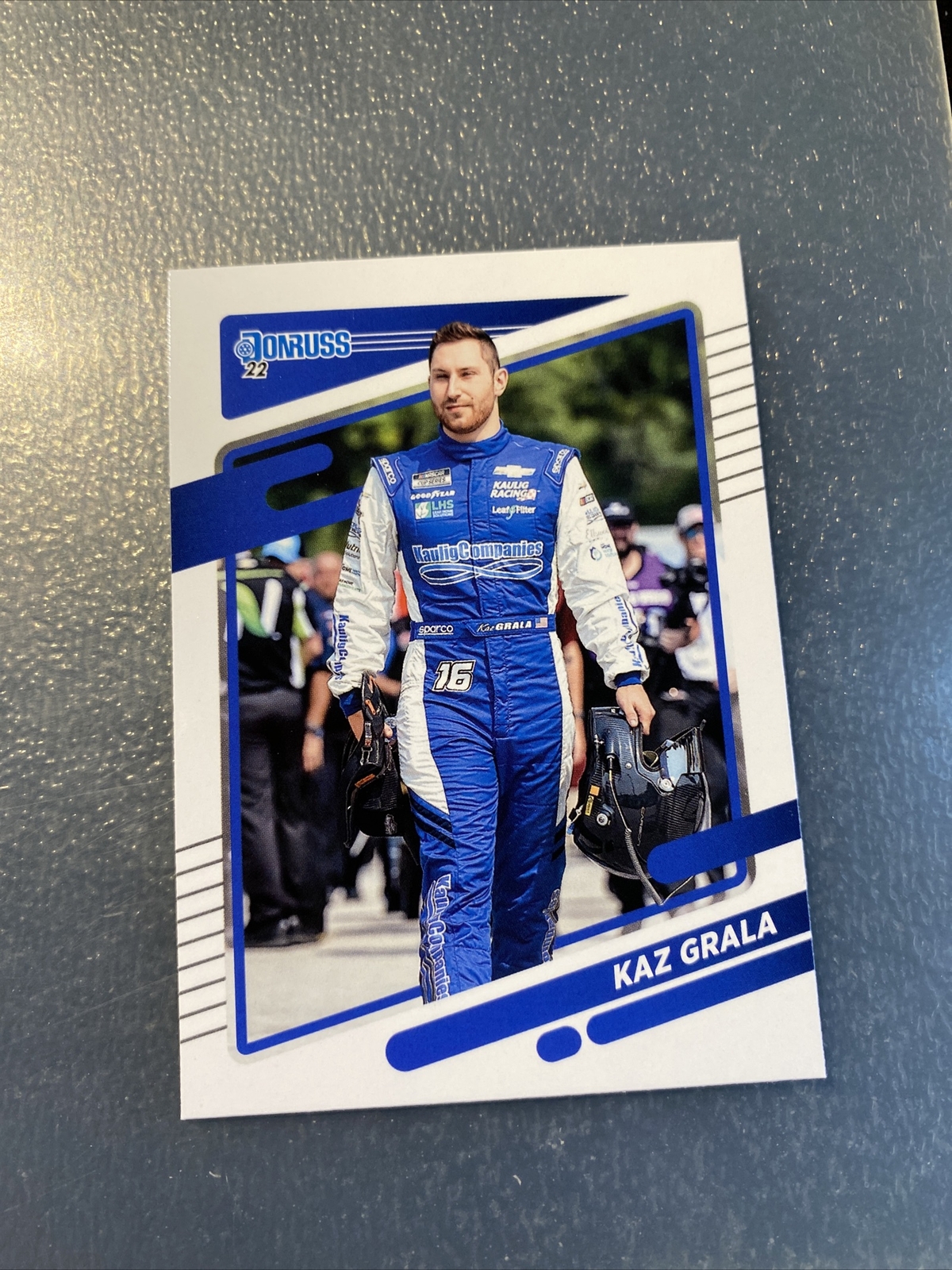 2022 Donruss Racing Nascar Card KAZ GRALA 2022-donruss-racing-nascar-card-kaz-grala