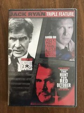 Jack Ryan Triple Feature (DVD, 2007, 3-Disc Set) NEW