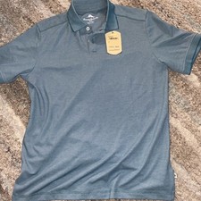  99 Tommy Bahama Men's Small Sea Jade Performance Polo Golf Shirt New