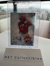 2021 Bowman Sterling Jackson Cluff Prospect Auto #BSPA-JC Nationals