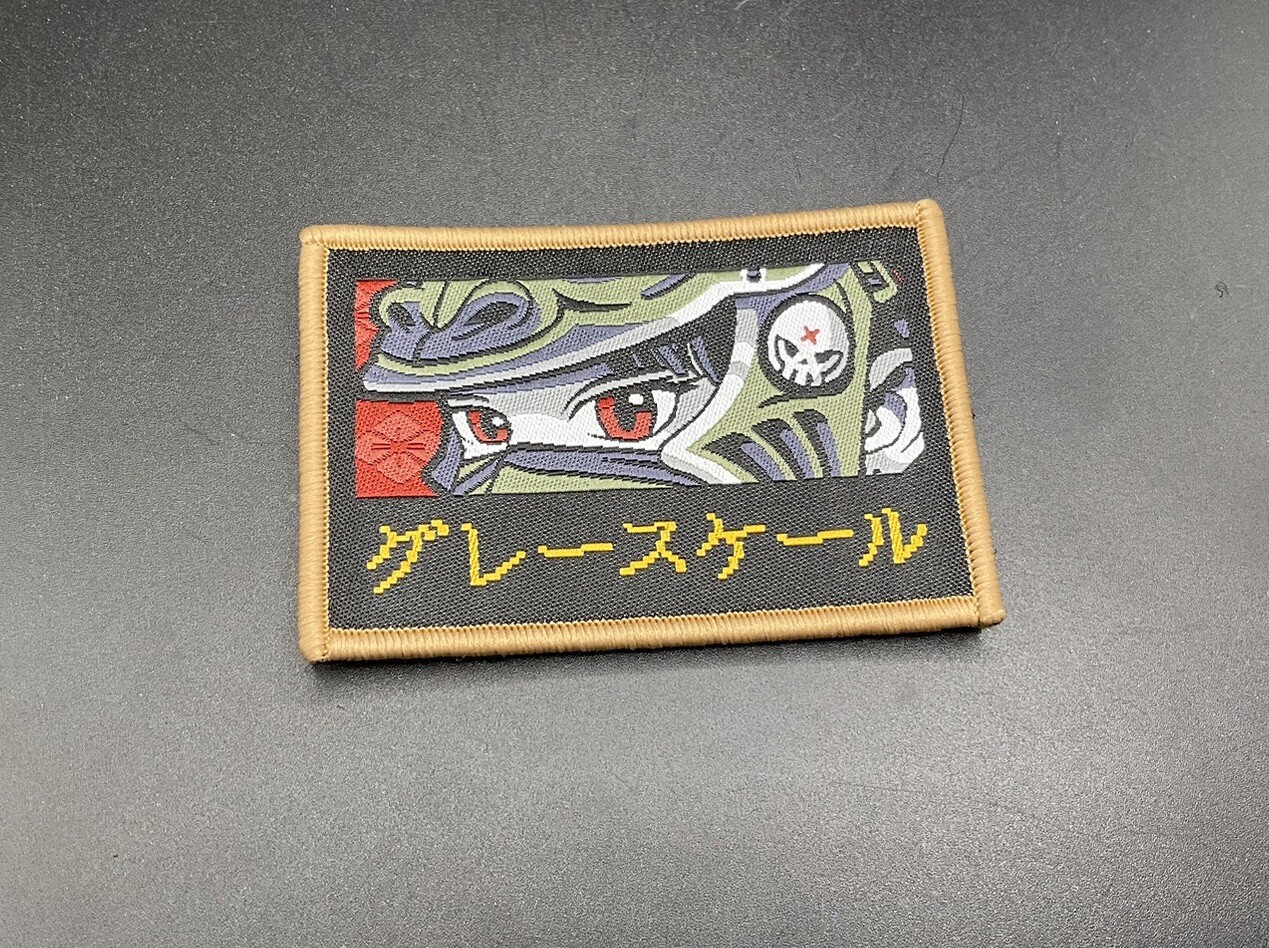 Castle x Grayscale CxG Madz Creationz Collab Set B Japanese Grayscale EDC Patch