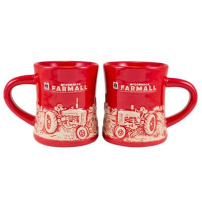 Farmall M Raised-Relief Red Mug, 6862
