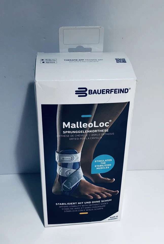 Bauerfeind MalleoLoc Ankle Splint Stabilizer Support For Right Ankle Size 1 - Image 2 of 4