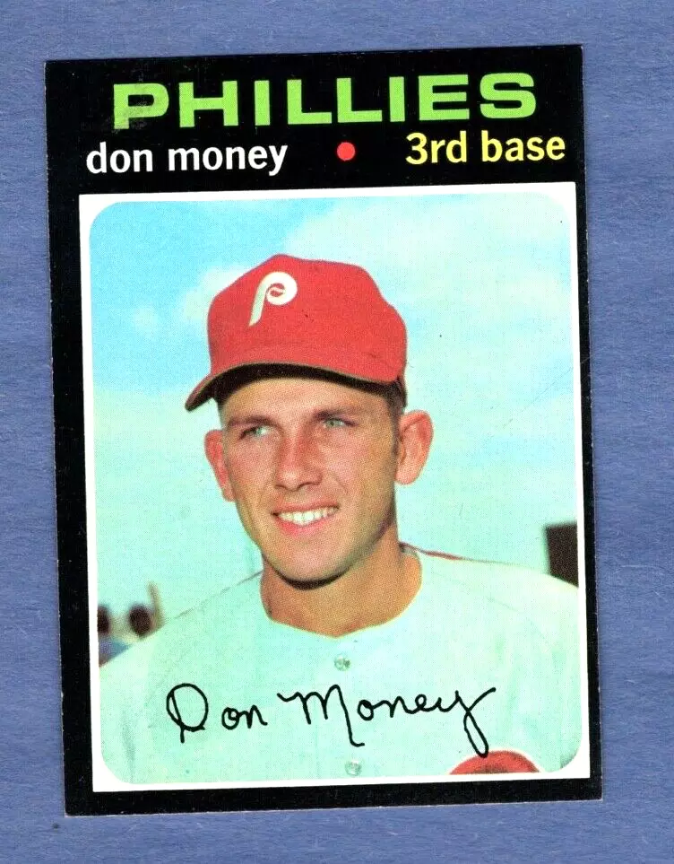 Don Money trading card