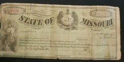 certificate missouri