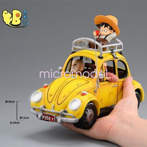 DB Studio Dragon Ball Master Roshi Resin Model Goku Kuririn Statue Car ...