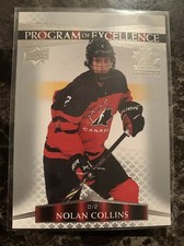 Nolan Collins  2022 team canada junior program of excellence #144