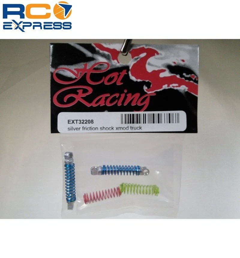 Amortiguadores de fricción de aluminio Hot Racing Radio Shack Xmod EVO para camión EXT32208 Foto 2 de 2