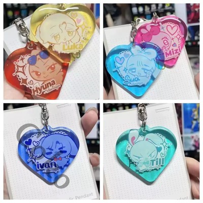 Acrylic Keychain Till Ivan Mizi Anime Bag Pendant Alien Stage Cosplay Keyring