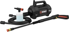 SENIX 13 Amp 1700 PSI 1.2 GPM Electric Pressure Washer with Foam Cannon