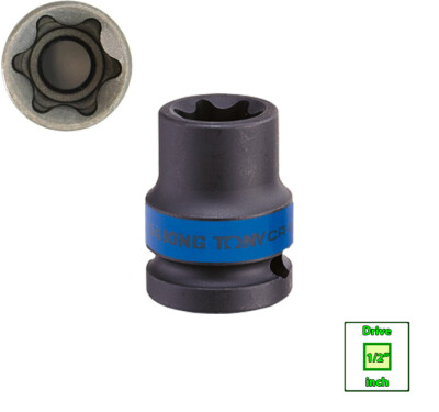 1/2'' drive Impact Star Torx E Socket KING TONY