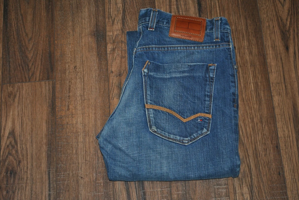 RRP 249 Tommy Hilfiger Mercer Ladies Womens Jeans Cotton Size W31 L32 S M