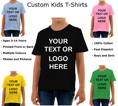Kinder T-Shirt individuell bedruckt personalisiert Kindershirt schnelle Lieferung