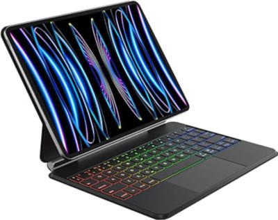 Magic Air Keyboard Case für iPad Pro 11 Zoll, Air 10,9 Zoll mit RGB Hintergrundbeleuchtung