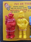 1952, Howdy Doody, "Un-Used" Plastic Puppets w/ Display Card  Vintage — photo 2