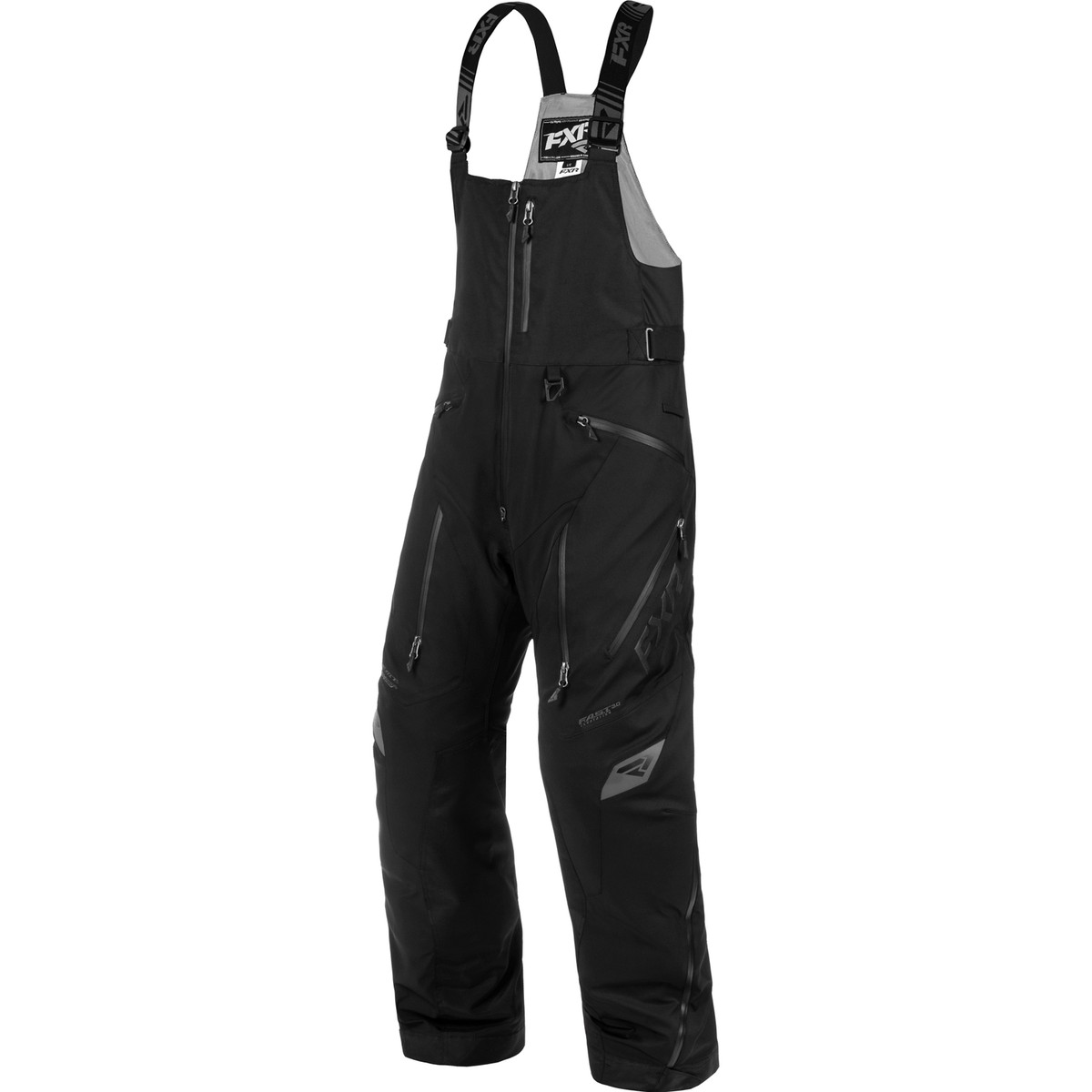 FXR Snowmobile Mens Renegade FX Insulated Bib Pants - Black Ops | eBay