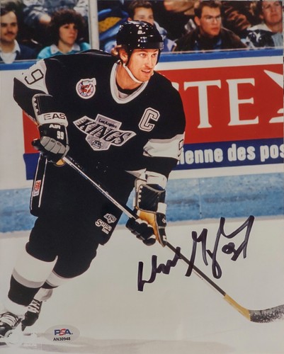 Wayne Gretzky Los Angeles LA Kings Signed Autographed 8x10 Photo PSA COA!