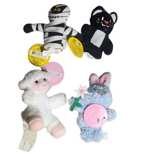 Lot Of 4 Starbucks Collection Finger Puppets NWT 2000s