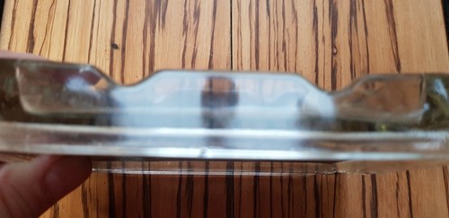 Vieux Cendrier en Verre Avec Photo Chute D'Eau - Classic-Camera-Store Dresde - Photo 2 sur 5