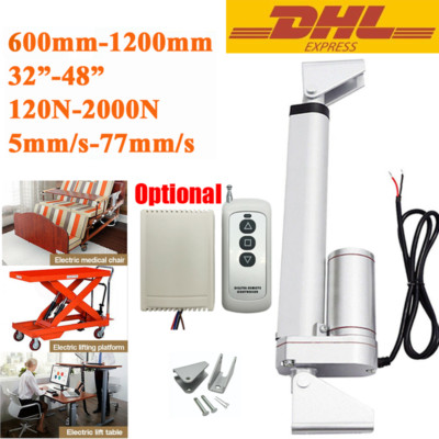 600mm 1000mm 2000N Linear Actuator 12V Linearantrieb Elektrischer Linear Motor