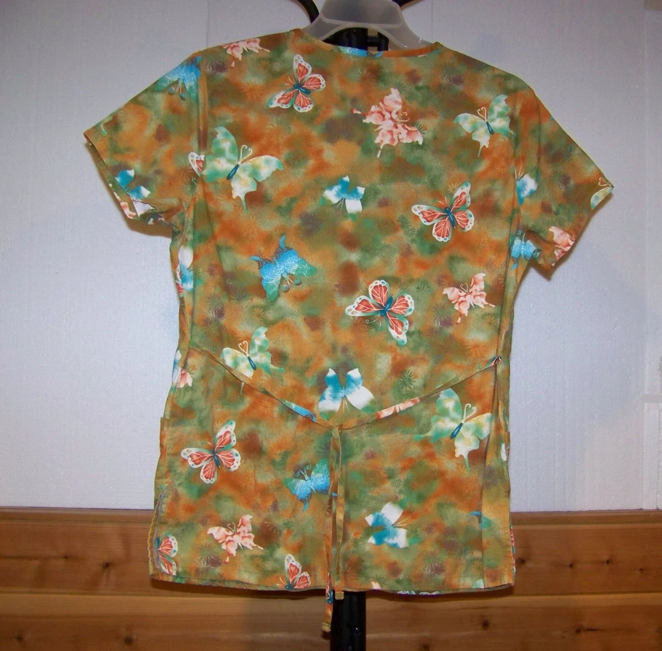 EXFOLIANTE MUJER NARANJA OSCURO y TURQUESA de CHEROKEE (TALLA XS) Foto 2 de 3