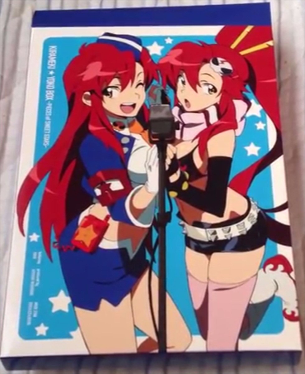 ☆yoko rin ☆ AMYAILE GG Cut 10箱 Gurren Lagann Kirameki Yoko BOX CD + DVD + Illustration Art Book
