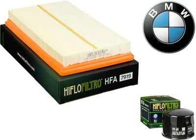 Filtre à Air Huile Hiflo Pour BMW S 1000 RR 2019/2020 HFA7919 Jaune 2 Pièces - Photo 1/3