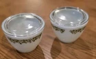 Spring Blossom Corning Pyrex Sugar Bowl WITH glass 22 Lid Crazy Daisy corelle