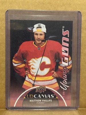 2021-22 Upper Deck Series 1 Hockey Matthew Phillips Young Guns Canvas 