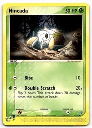 Nincada 67/97 EX Dragon Common