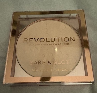 Revolution Bake & Blot Lace Powder 5.5g 0.19oz Exp 07/2027
