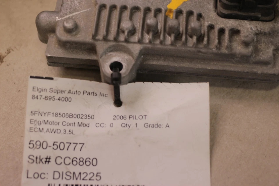 Genuine OEM Honda 37820-PVJ-A78 Engine Control Module ECM Fits 2006 Honda Pilot - Изображение 4 из 4