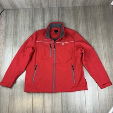 Chick Fil A Jacket Women’s 2XL XXL Employee Uniform Oobe Red Drive Thru *flaws