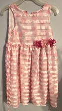 Girls Pink Floral Dress 6X