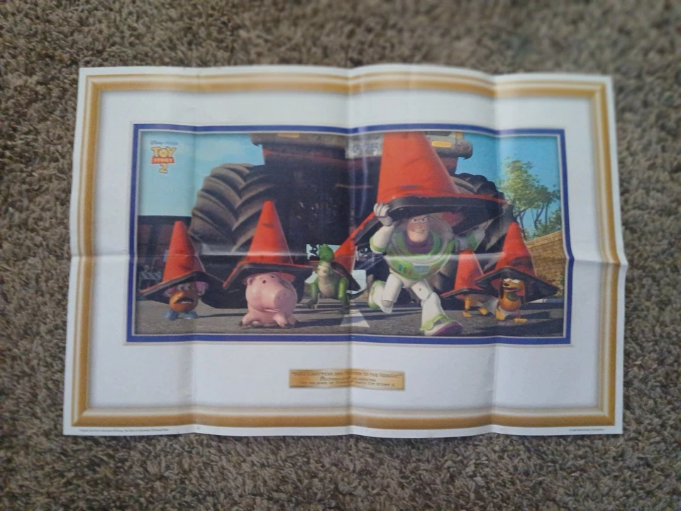 Mcdonalds 1999 Set FunTimes, Póster Toy Story 2, Calendario FunTimes Foto 3 de 3