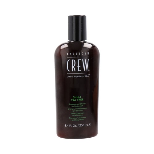 Shampooing 3-en-1 American Crew - Revitalisant & Gel Douche - 15.2 Oz (450ml) - Parfum Original