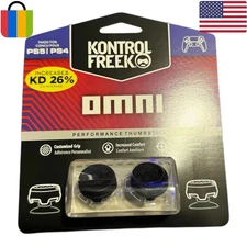 KontrolFreek FPS Thumbsticks for PS4/PS5 – Omni Black – Ships Fast