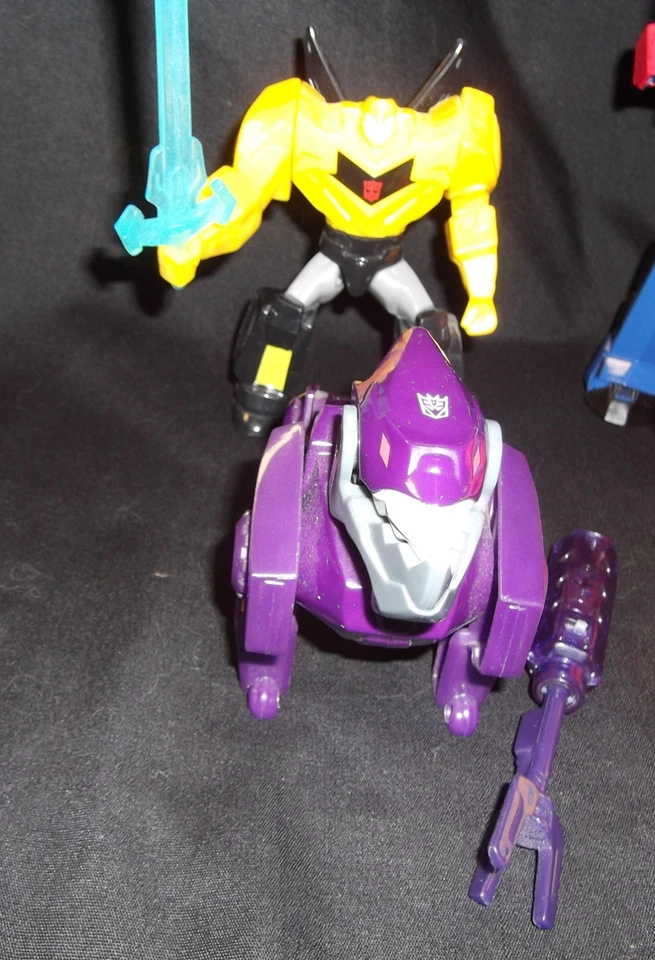 12 - McDonald's Transformers - Clampdown, Fix It, Fracture, Sideswipe, + 8 More - Image 2 of 4