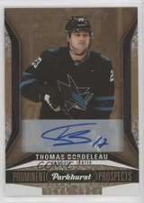 2022-23 Parkhurst Prominent Prospects Gold Thomas Bordeleau Rookie Auto RC i9o