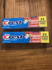 Crest Cinnamon Expressions Cinnamon Rush Whitening Toothpaste 2.3 oz