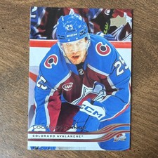 Upper Deck 2025-26 Series 1 Logan O'Connor Colorado Avalanche Base Set #40