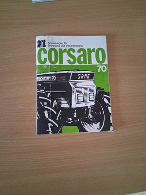 Betriebsanleitung Same Corsaro 70