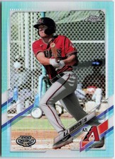 2021 Topps Pro Debut #PDC-137 A.J. Vukovich Chrome Aqua Refractor #/75