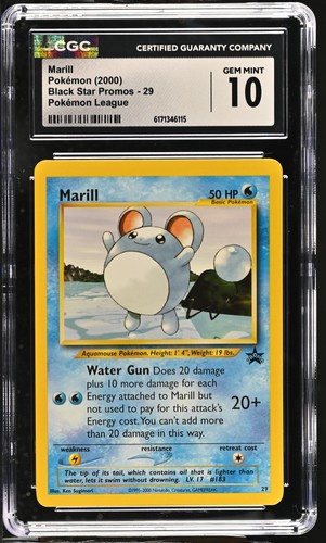 Marill graded CGC 10 for sale on eBay